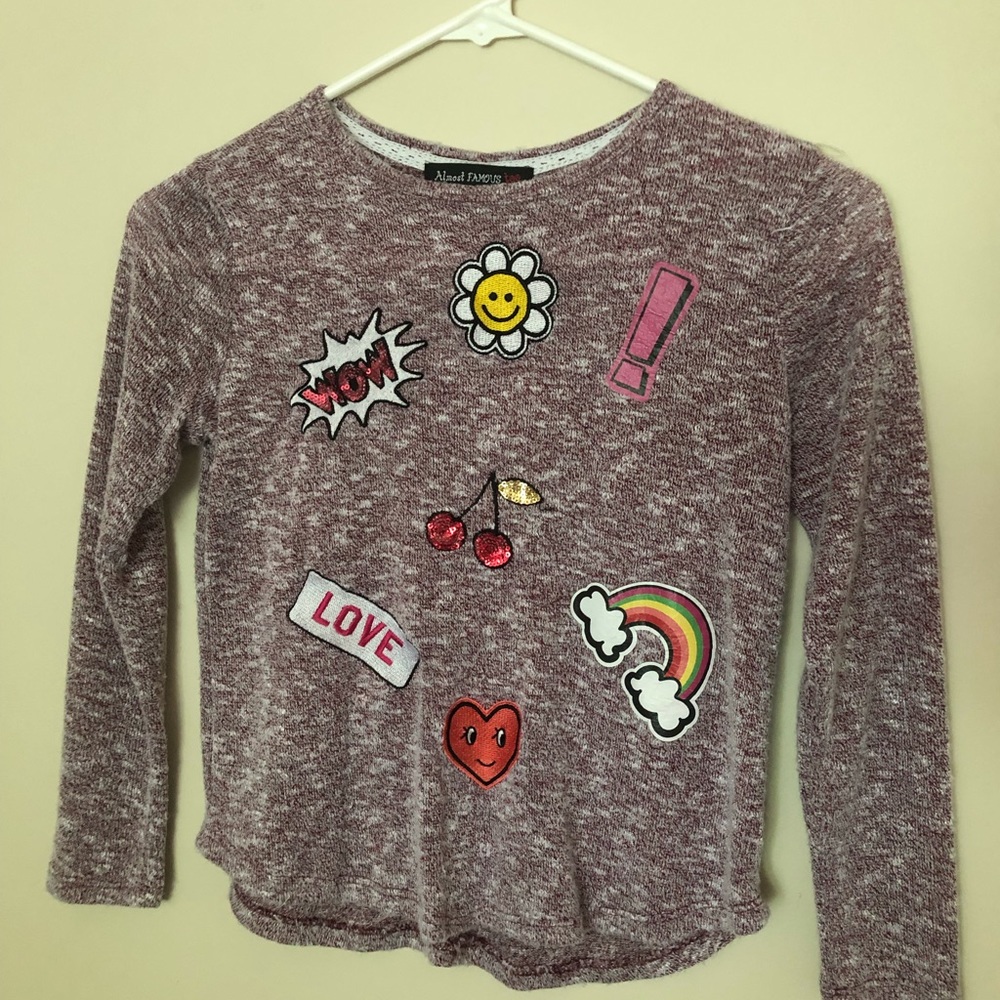 Almost Famous little crop Sweater